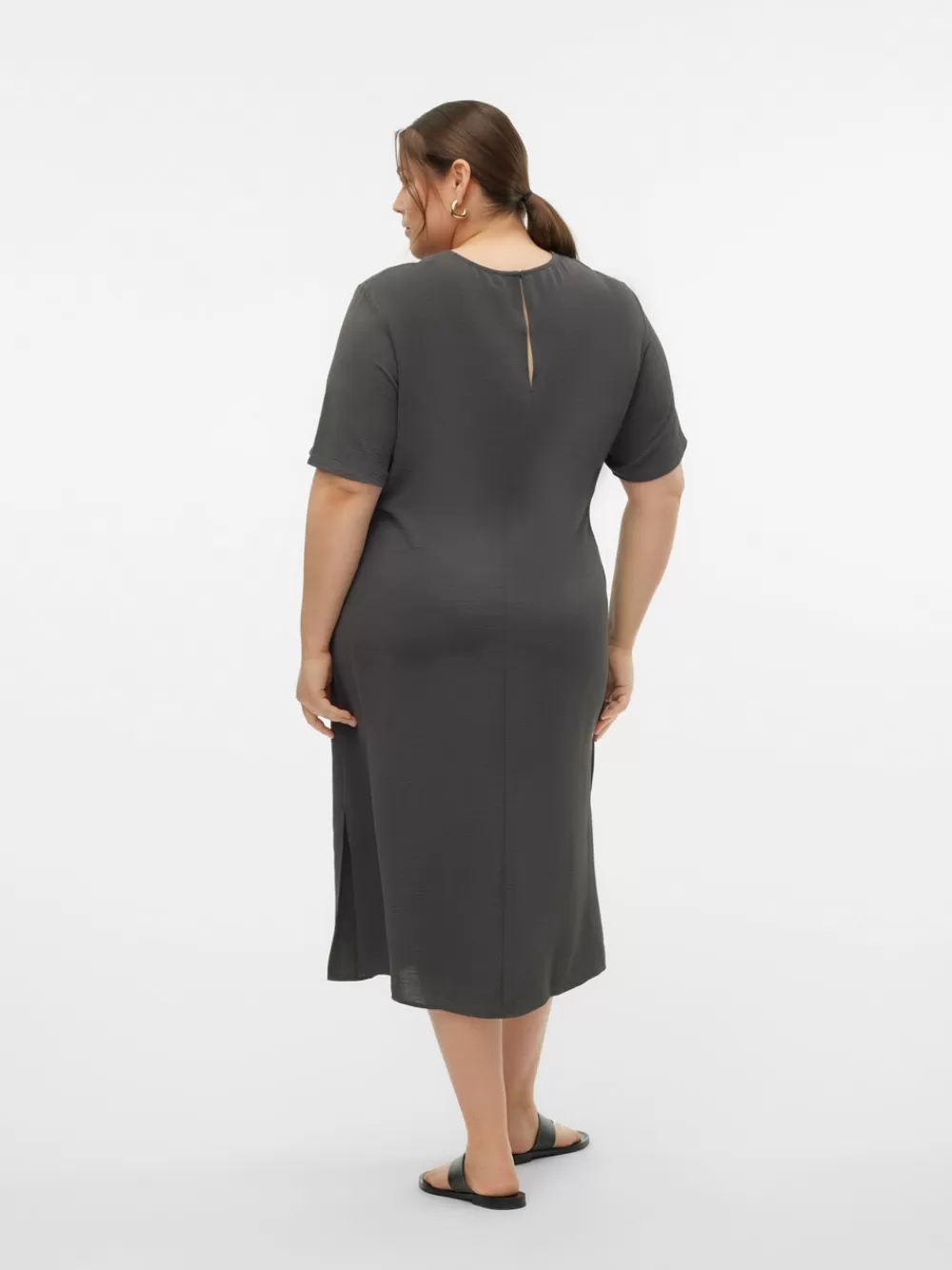 VERO MODA VMCALVA Midimekko Asphalt Fashion