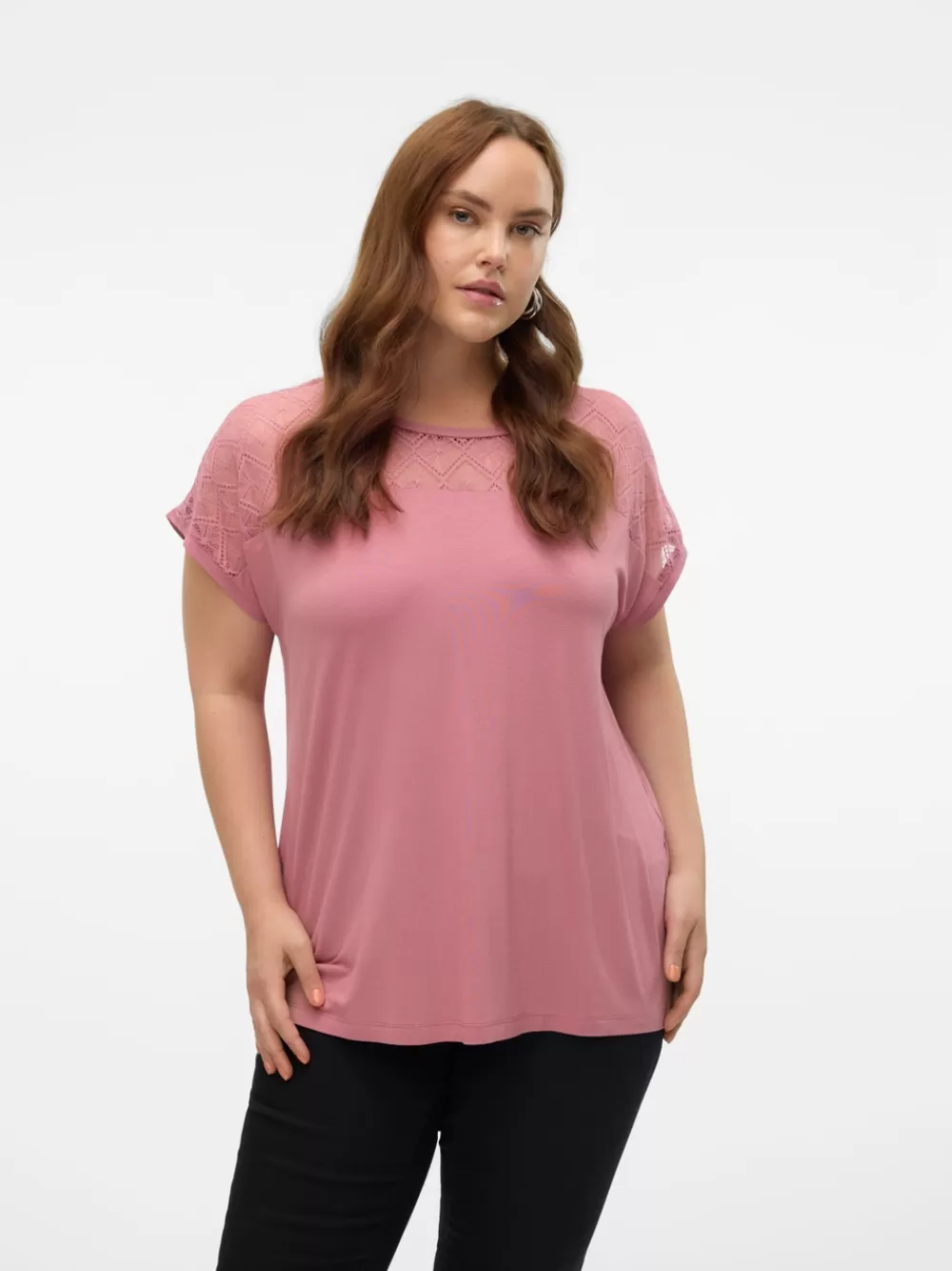 VERO MODA VMCANNE T-paidat Mesa Rose Hot
