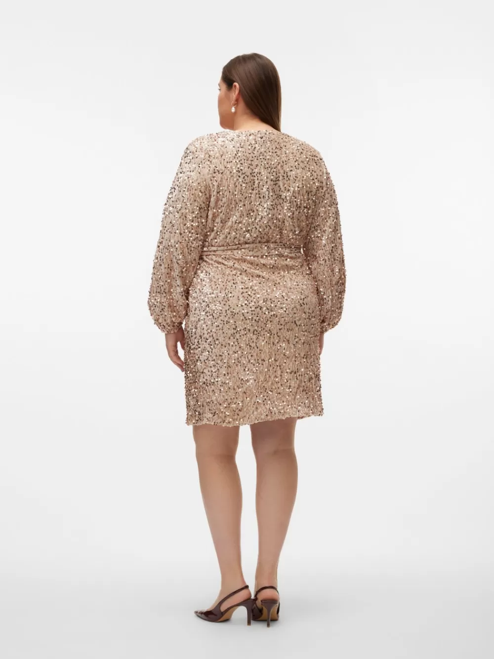 VERO MODA VMCBELLA Lyhyt mekko Pumice Stone Sale