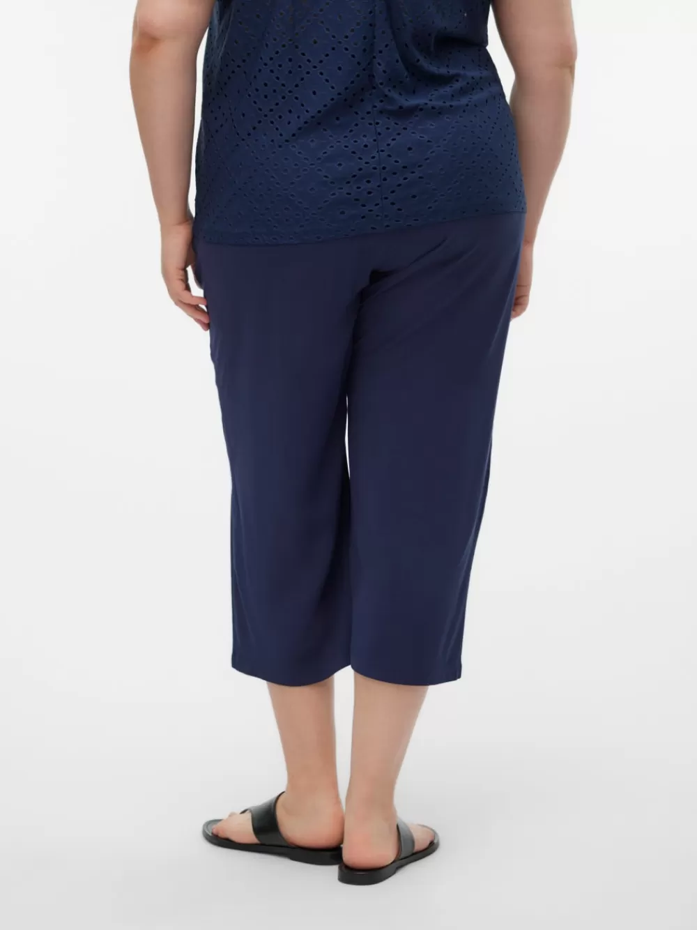 VERO MODA VMCEASY Korkea vyötärö Culotte-housut Navy Blazer Cheap