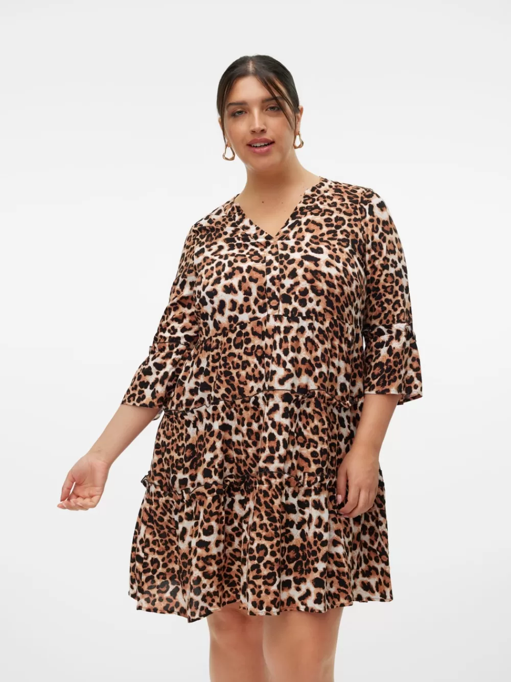 VERO MODA VMCEASY Lyhyt mekko Tan Sale