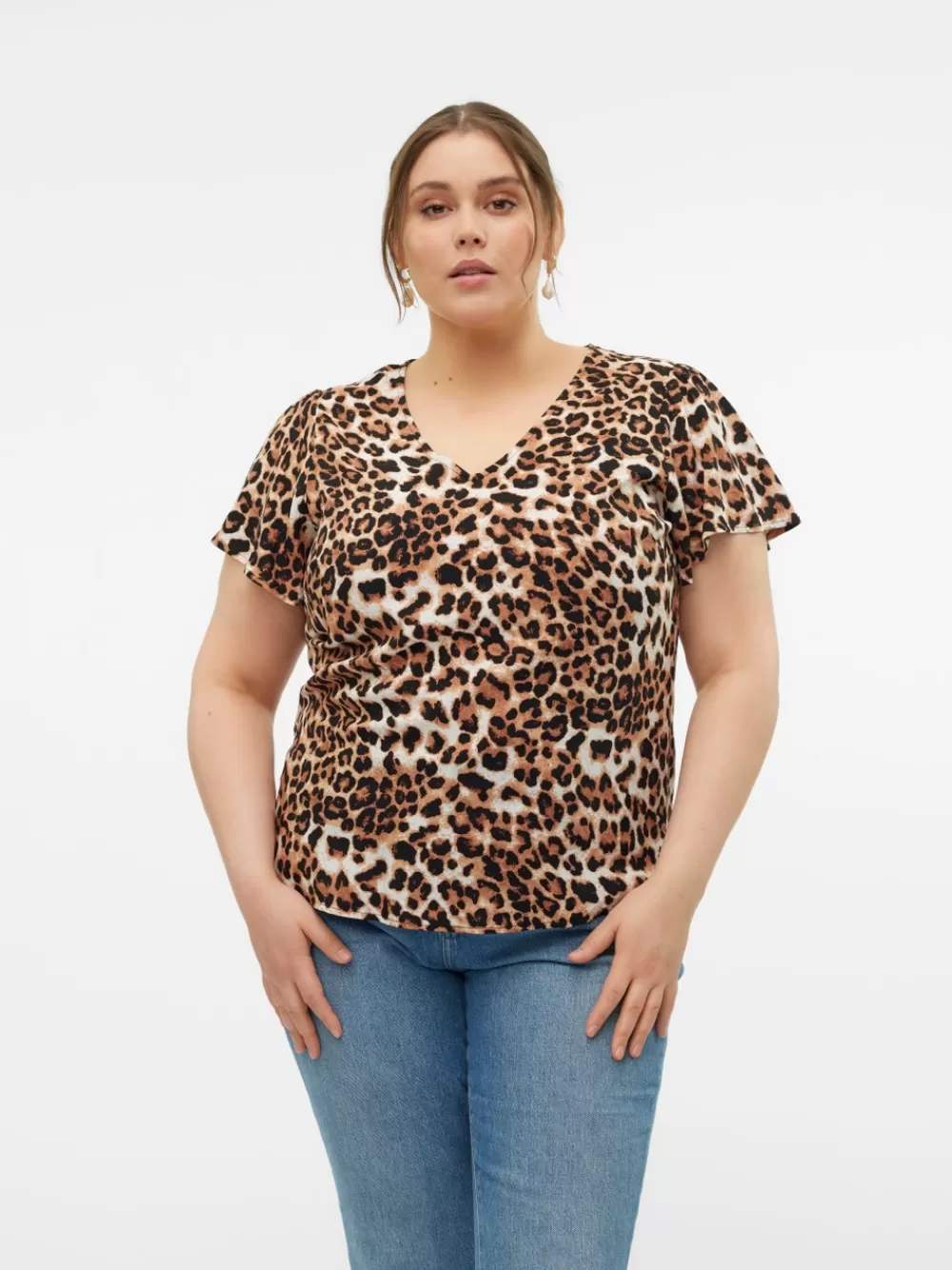 VERO MODA VMCEASY T-paidat Tan Flash Sale