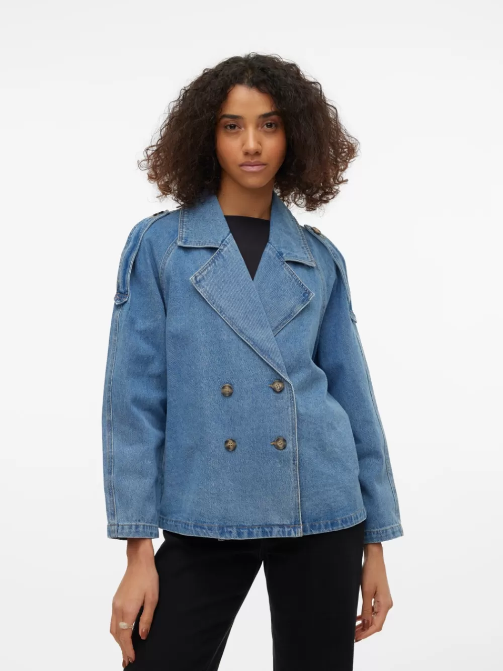 VERO MODA VMCELESTA Farkkutakki Medium Blue Denim Cheap