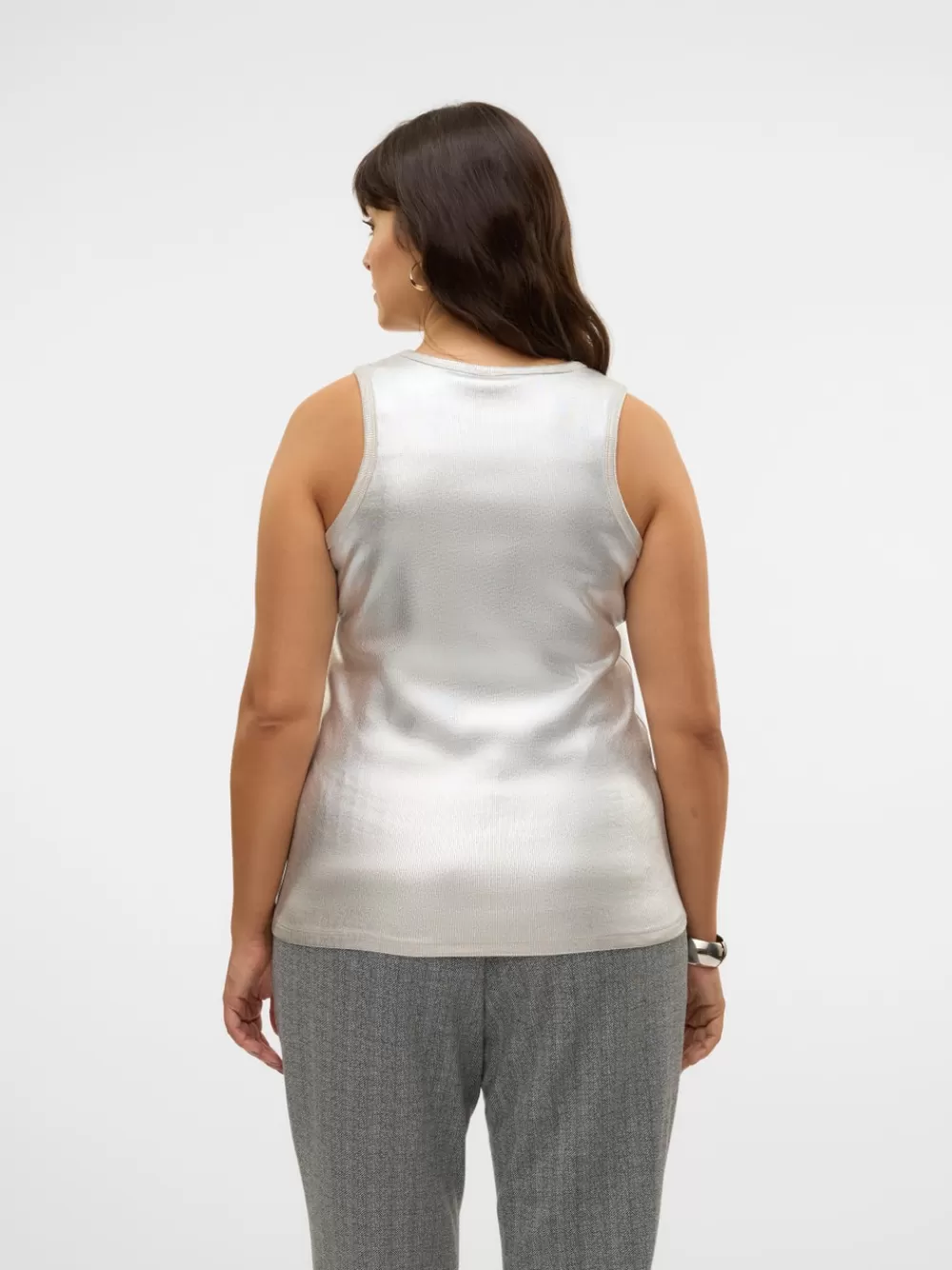 VERO MODA VMCEMMALIE Hihattomat topit Silver Sale