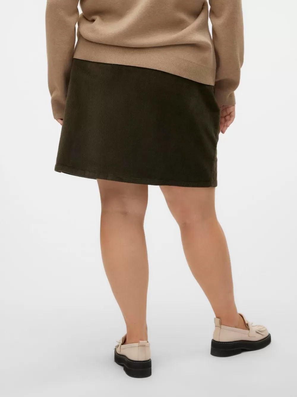 VERO MODA VMCETTA Korkea vyötärö Lyhyt hame Forest Night Store
