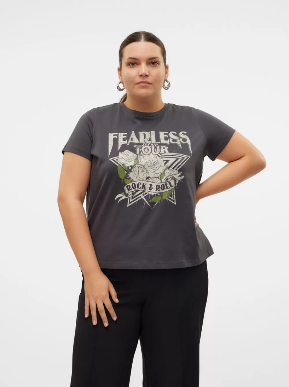 VERO MODA VMCFRANCIS T-paidat Asphalt Outlet