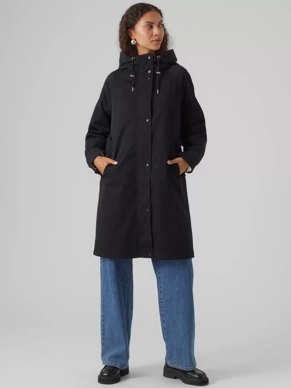 VERO MODA VMCHELSEA Parkatakit Black Fashion
