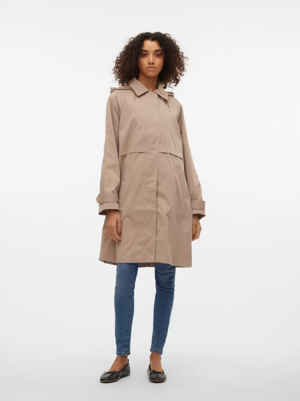 VERO MODA VMCHELSEASIF Parkatakit Silver Mink New