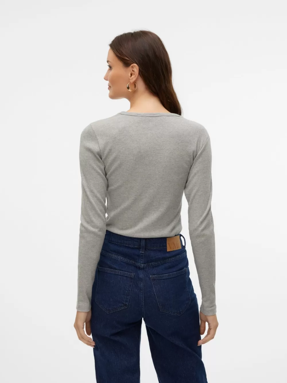 VERO MODA VMCHLOE T-paidat Light Grey Melange Best