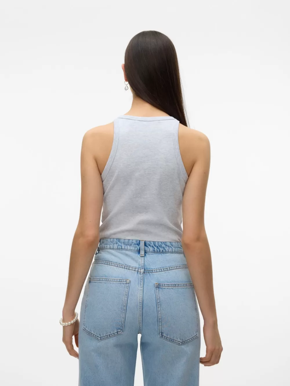 VERO MODA VMCHLOE T-paidat Light Grey Melange Flash Sale