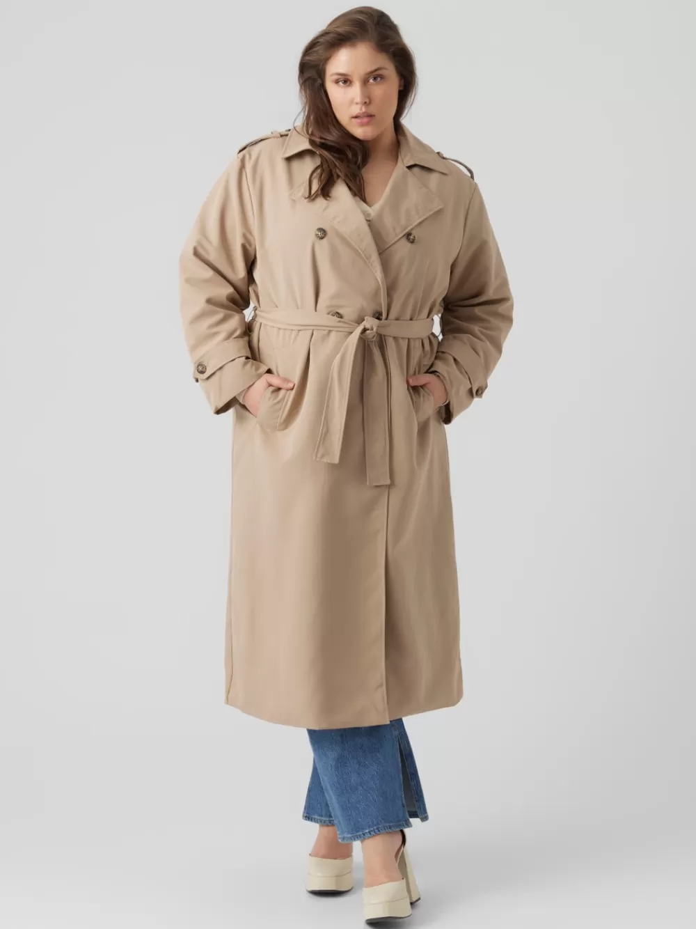 VERO MODA VMCHLOE Trenssit Silver Mink Flash Sale