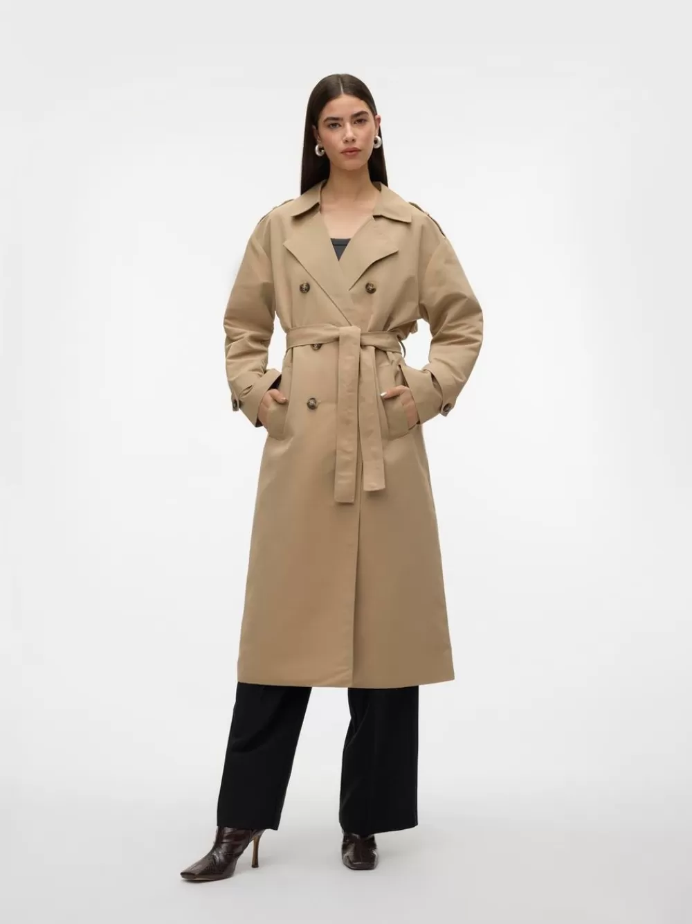 VERO MODA VMCHLOE Trenssit Silver Mink Best Sale