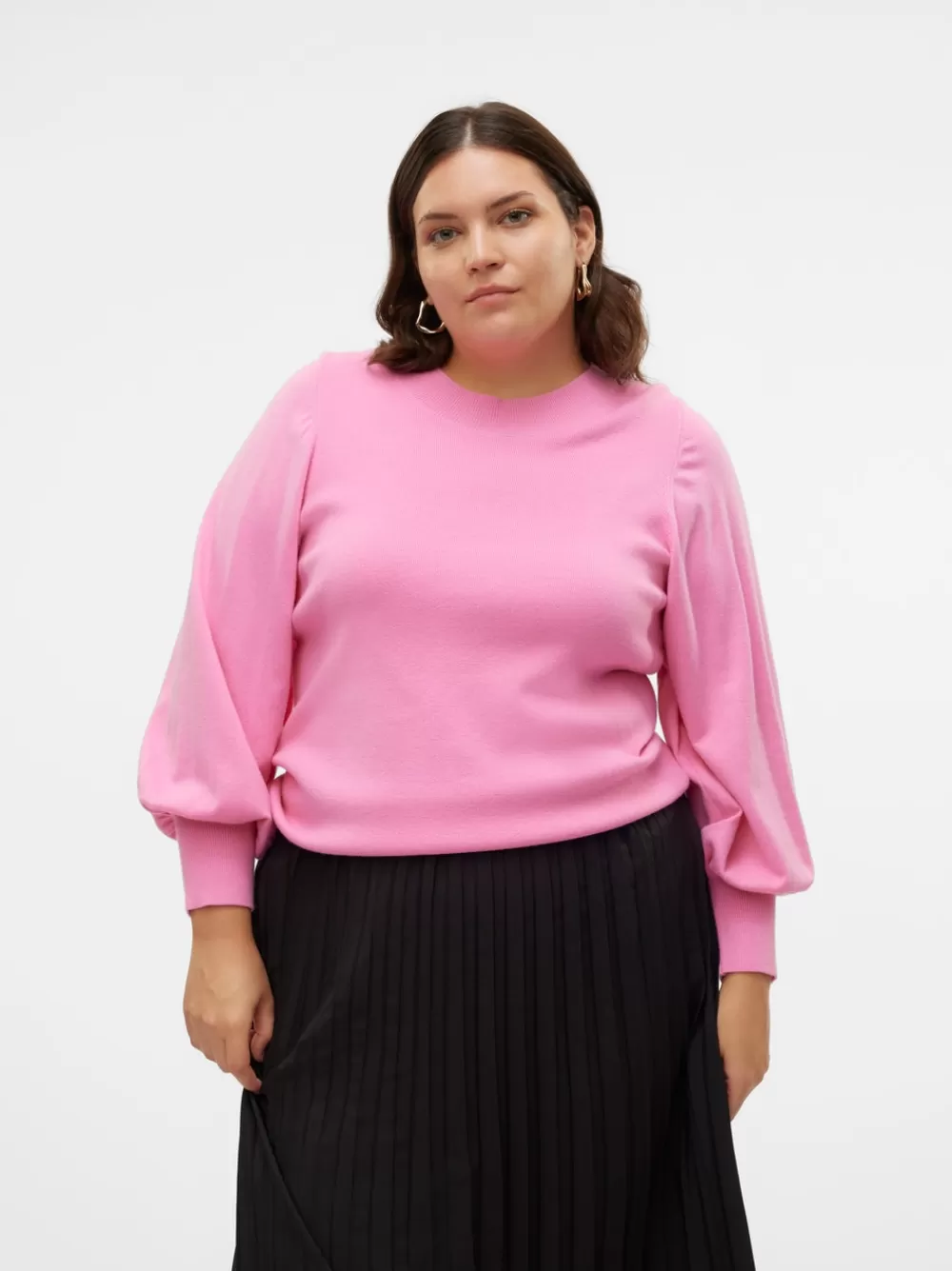 VERO MODA VMCHOLLYKARISPUFF Neulepuserot Fuchsia Pink Best