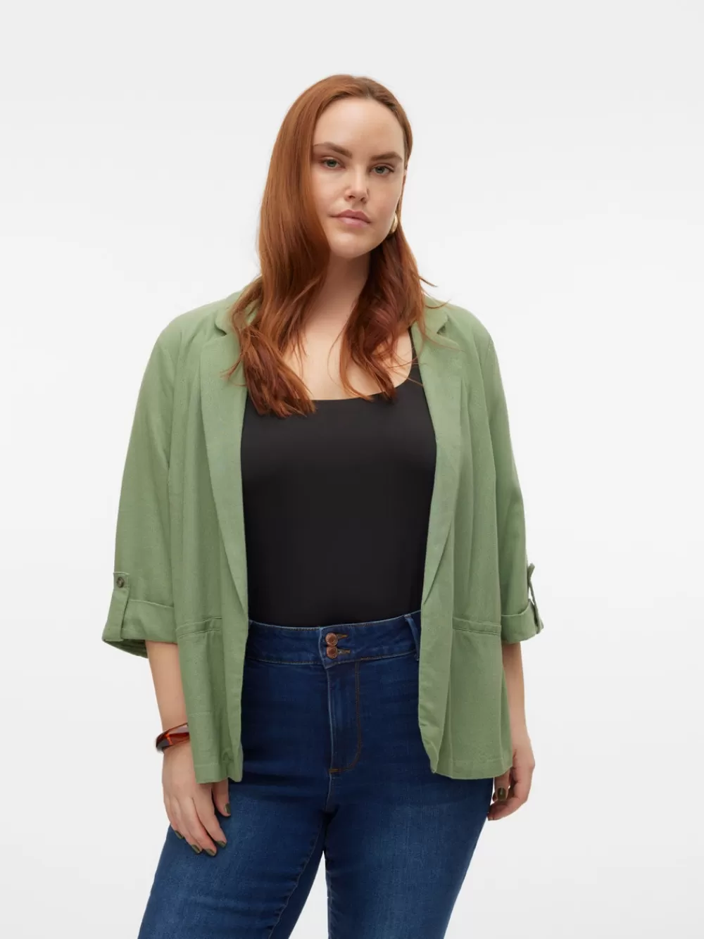 VERO MODA VMCJESMILO Bleiserit Hedge Green Discount
