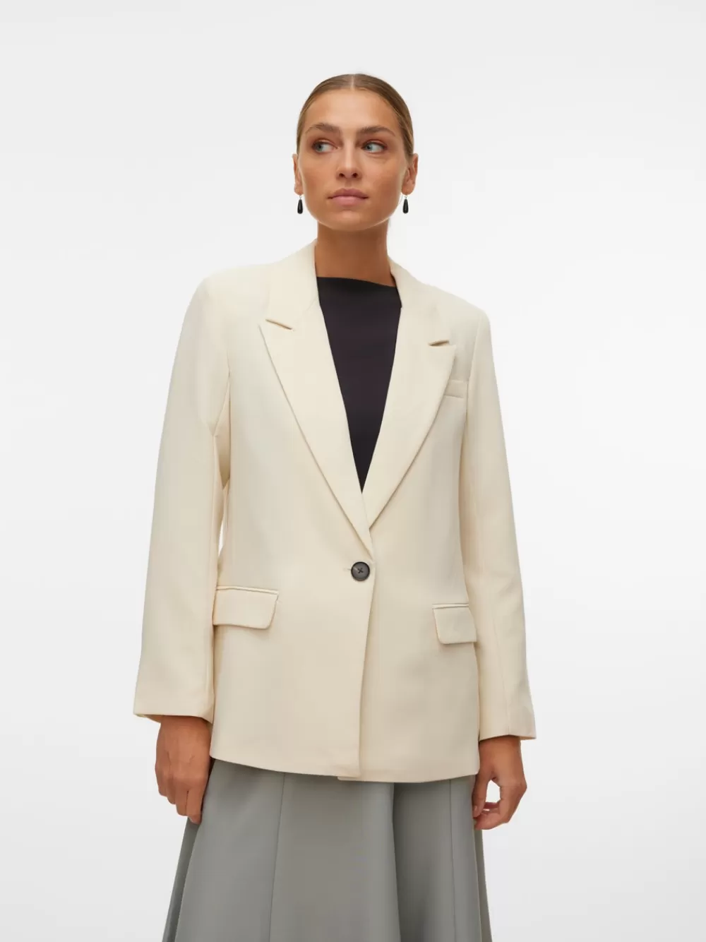 VERO MODA VMCLAIR Bleiserit White Swan Best
