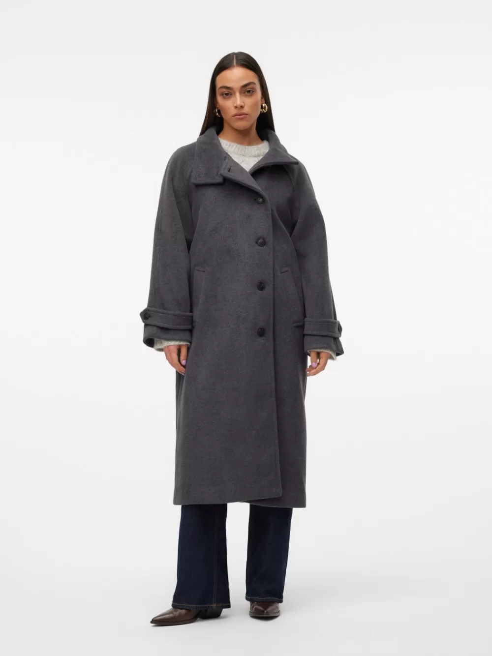 VERO MODA VMCLARA Takit Dark Grey Melange Hot