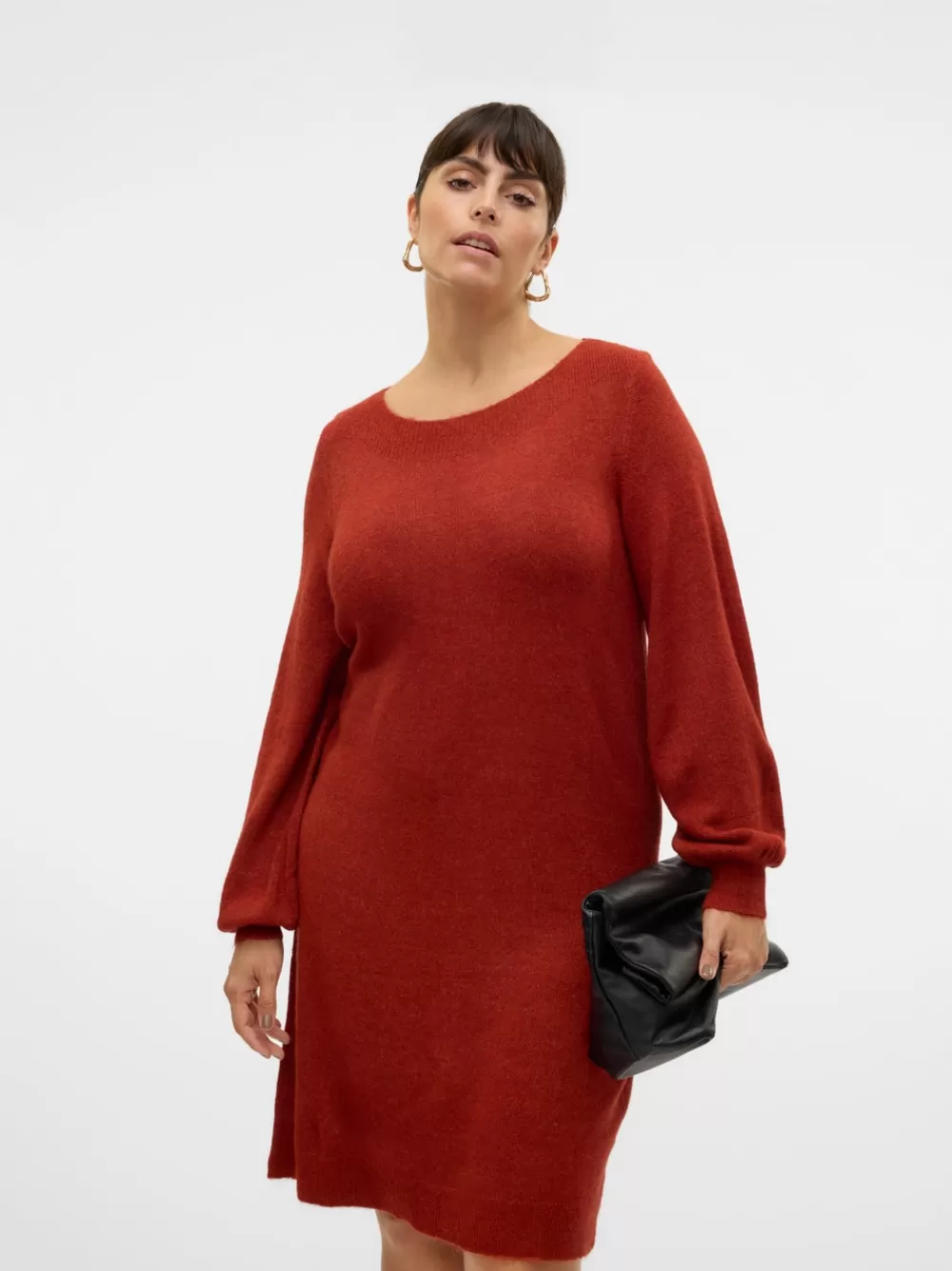 VERO MODA VMCLEFILE Lyhyt mekko Red Ochre New