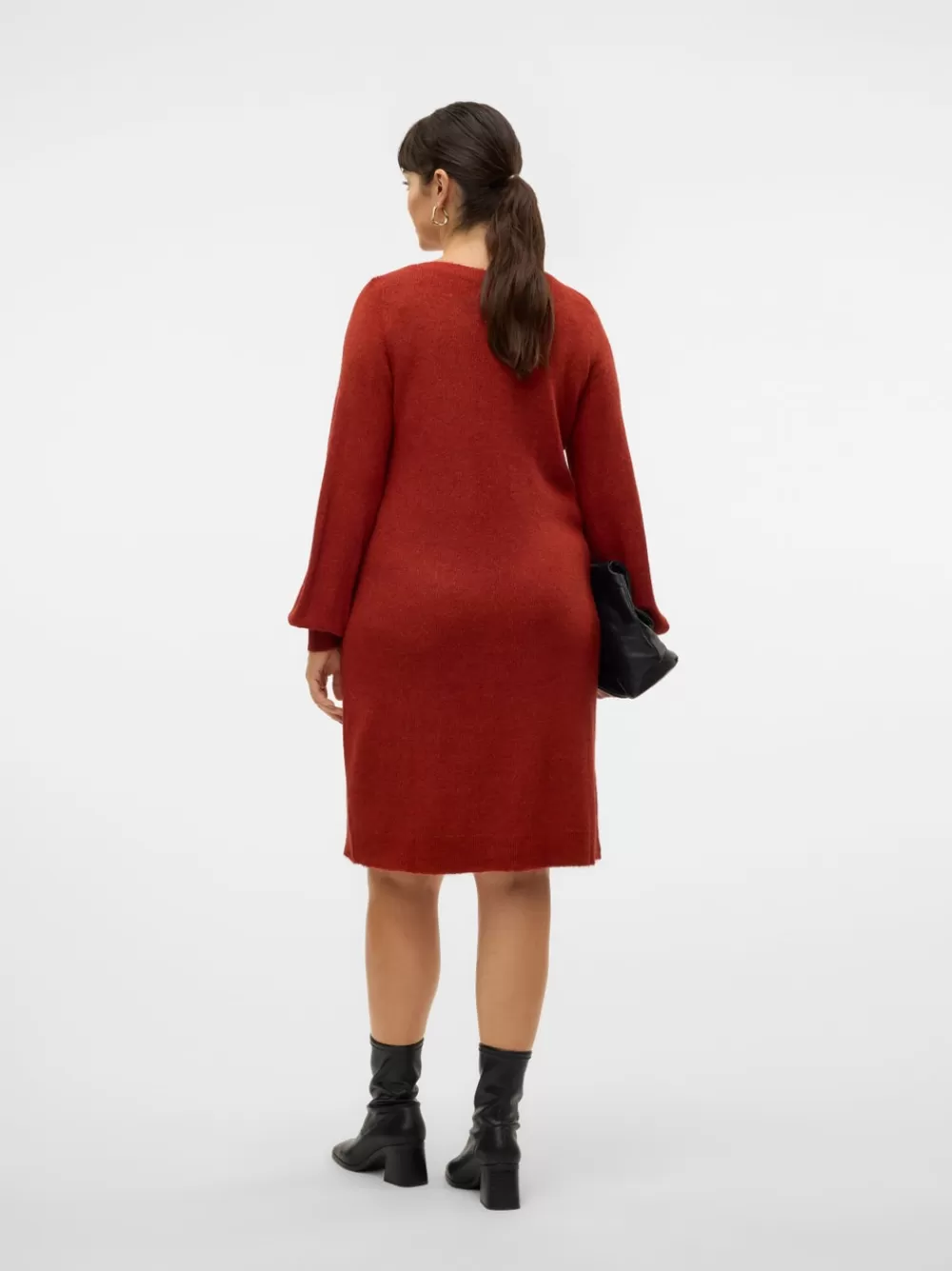 VERO MODA VMCLEFILE Lyhyt mekko Red Ochre New