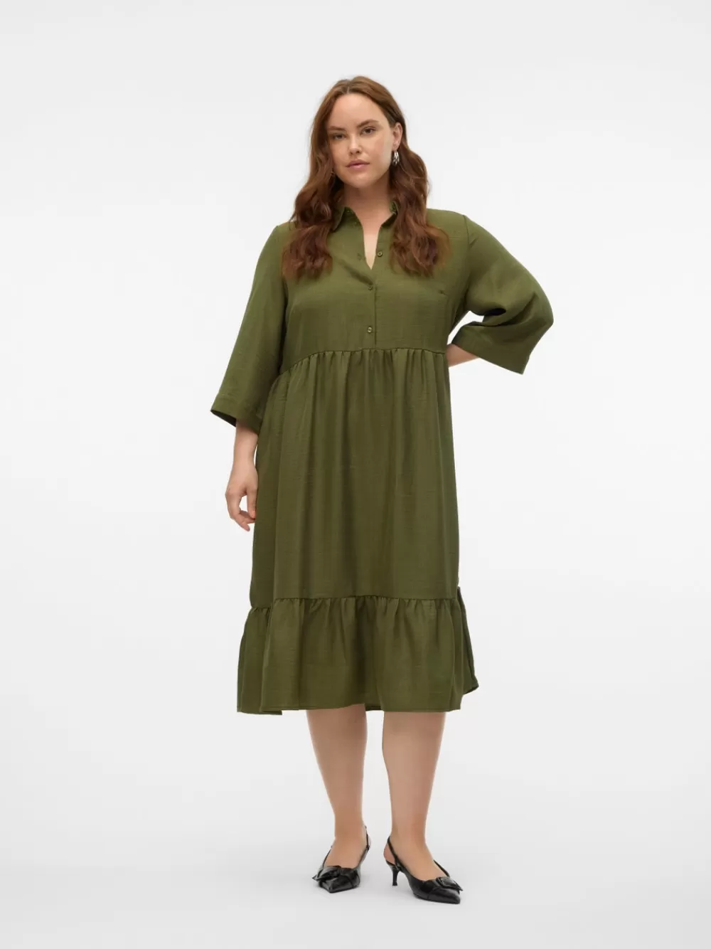 VERO MODA VMCMELONEY Midimekko Cypress New