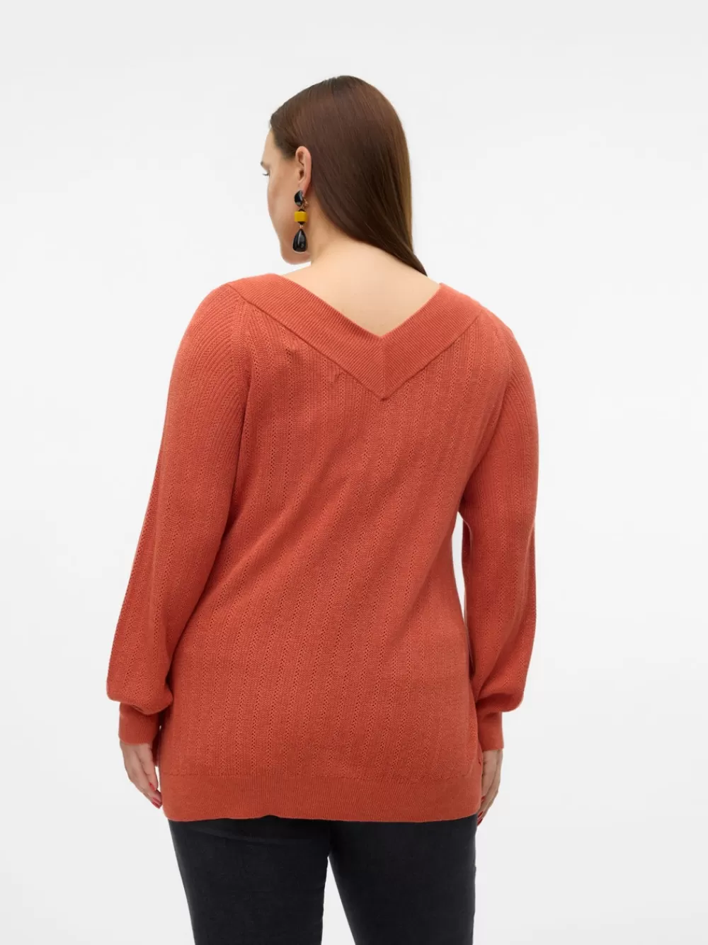 VERO MODA VMCNEWLEXSUN Neulepuserot Burnt Sienna Outlet