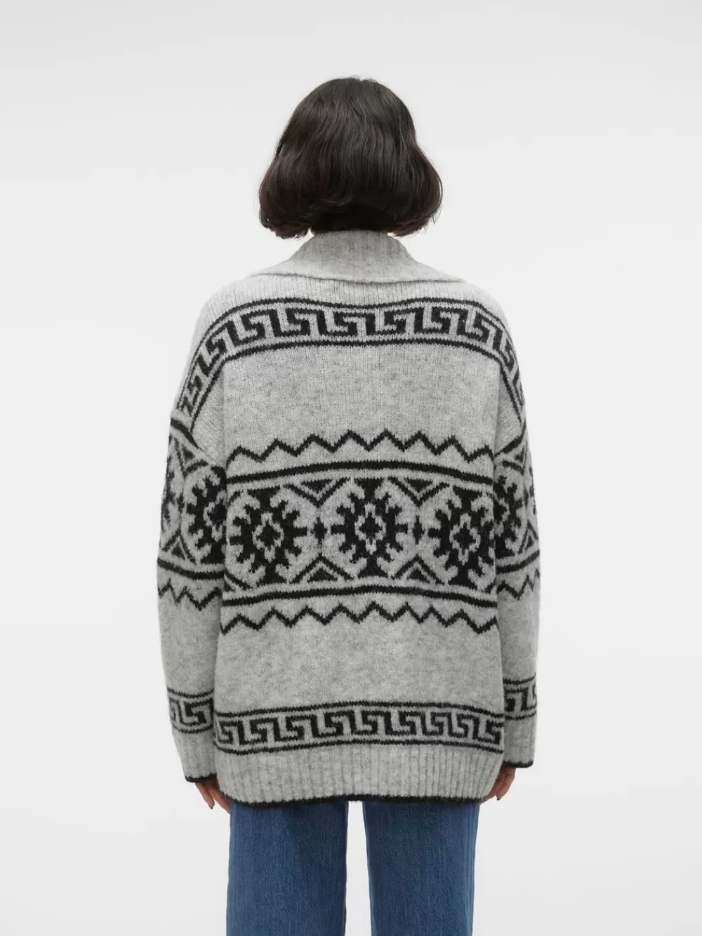 VERO MODA VMCOCO Neulepuserot Light Grey Melange Fashion