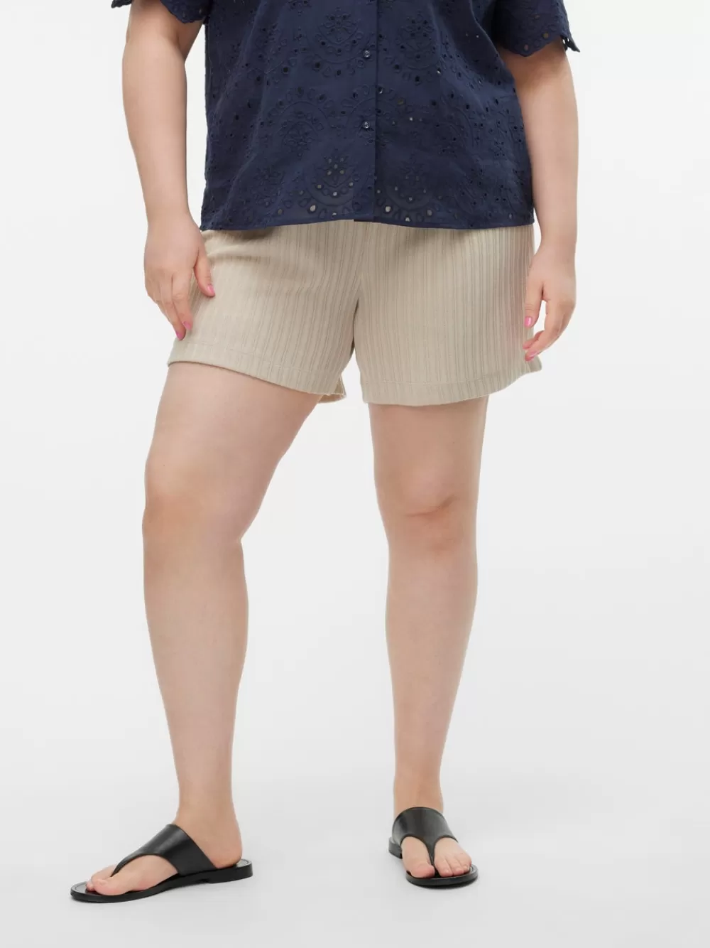 VERO MODA VMCOLIVA Shortsit Silver Lining Flash Sale