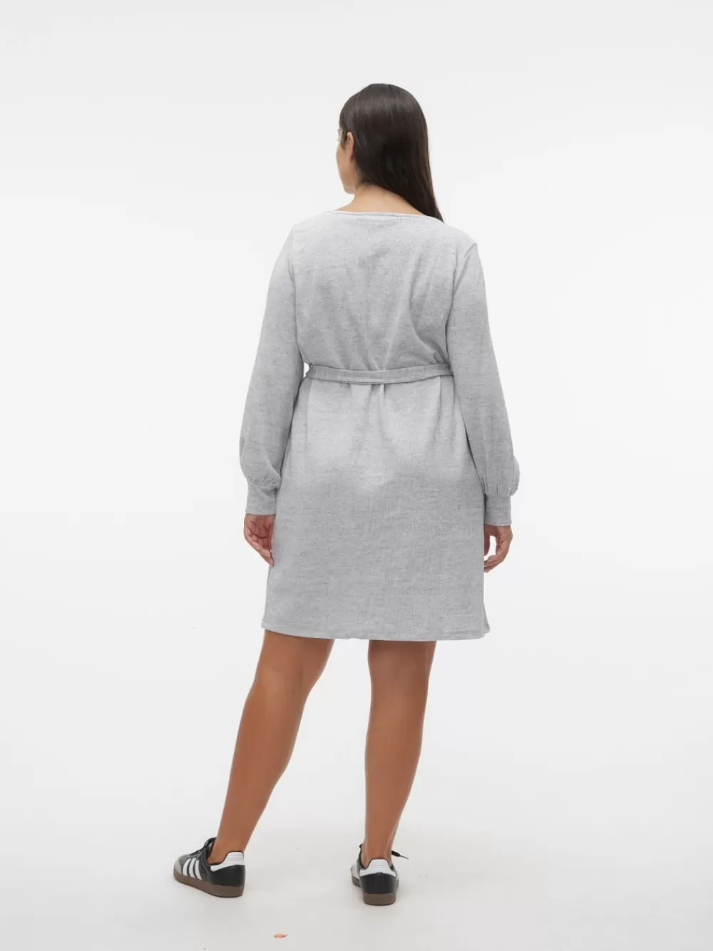 VERO MODA VMCOTEA Lyhyt mekko Light Grey Melange Flash Sale