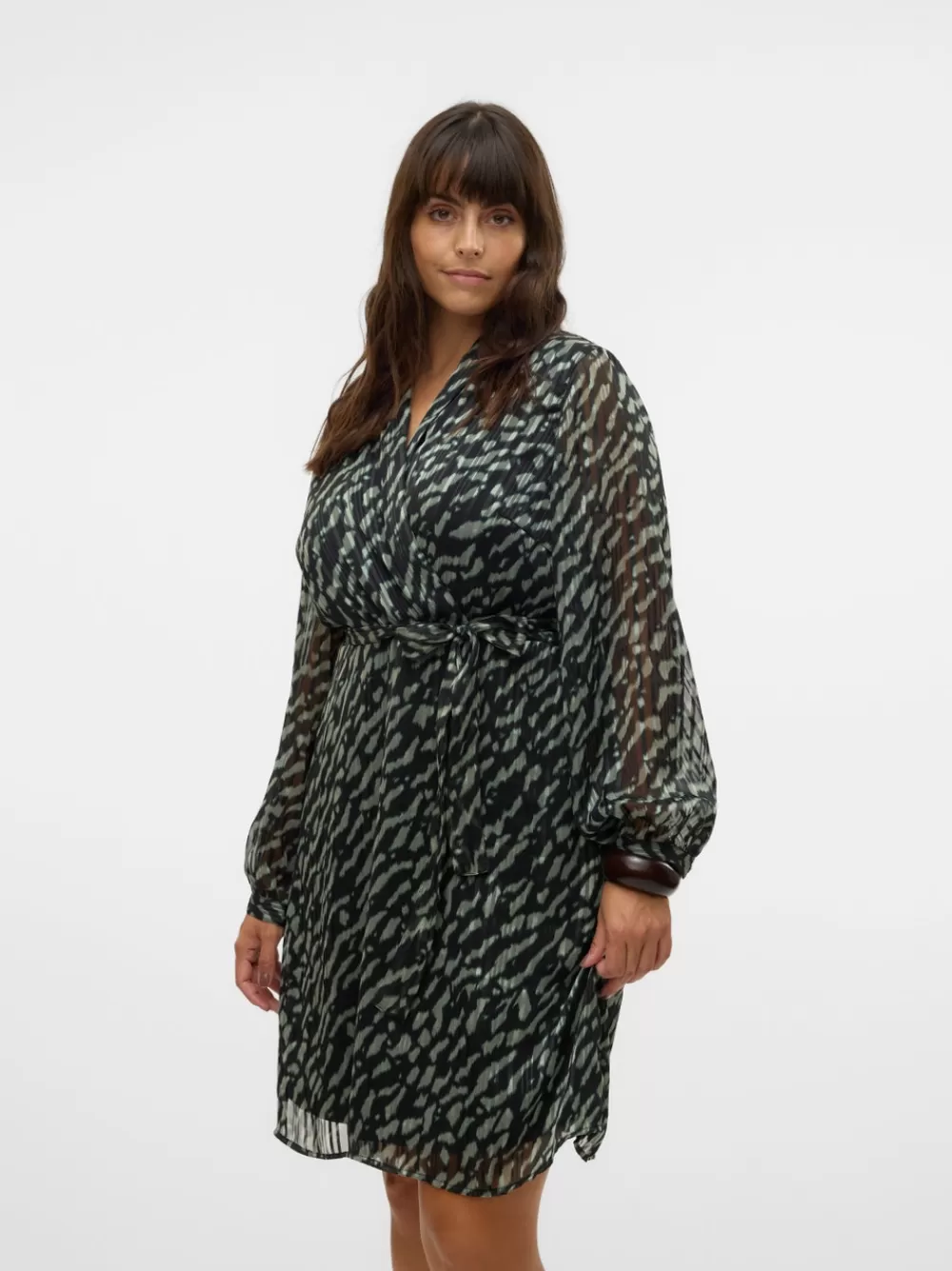 VERO MODA VMCRIE Lyhyt mekko Balsam Green Hot