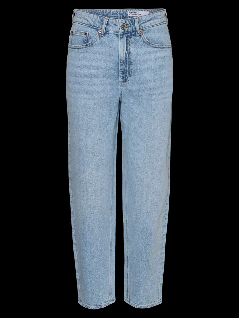VERO MODA VMCTESSA Korkea vyötärö Mom fit Farkut Light Blue Denim Cheap
