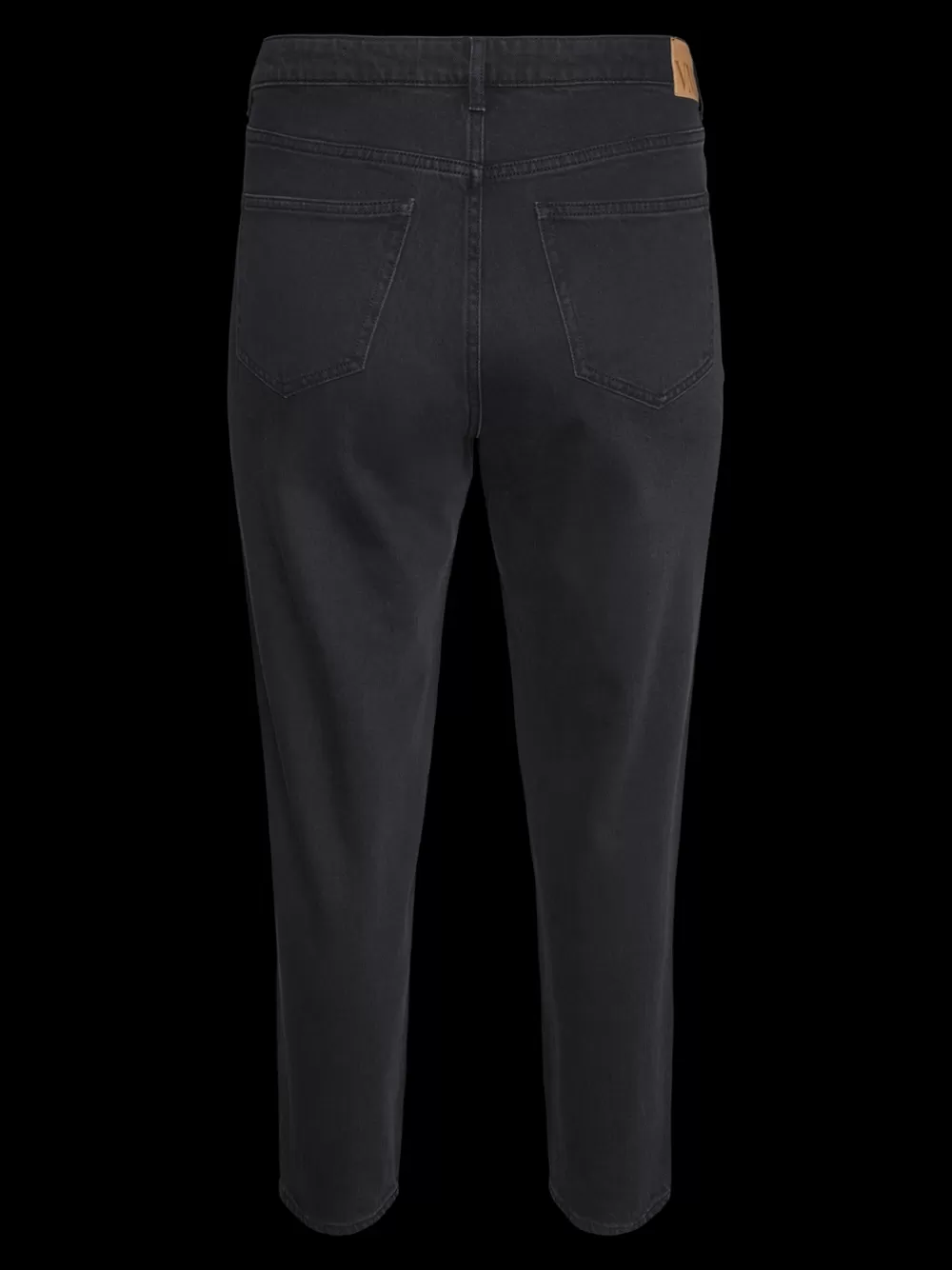 VERO MODA VMCTESSA Korkea vyötärö Mom fit Farkut Black Denim Hot