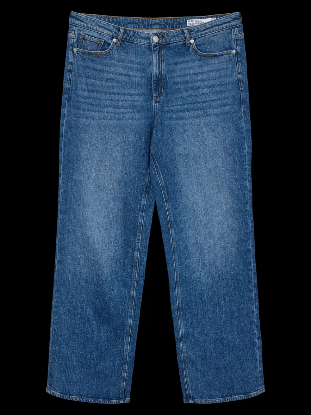 VERO MODA VMCTESSA Korkea vyötärö Wide leg fit Farkut Medium Blue Denim Best