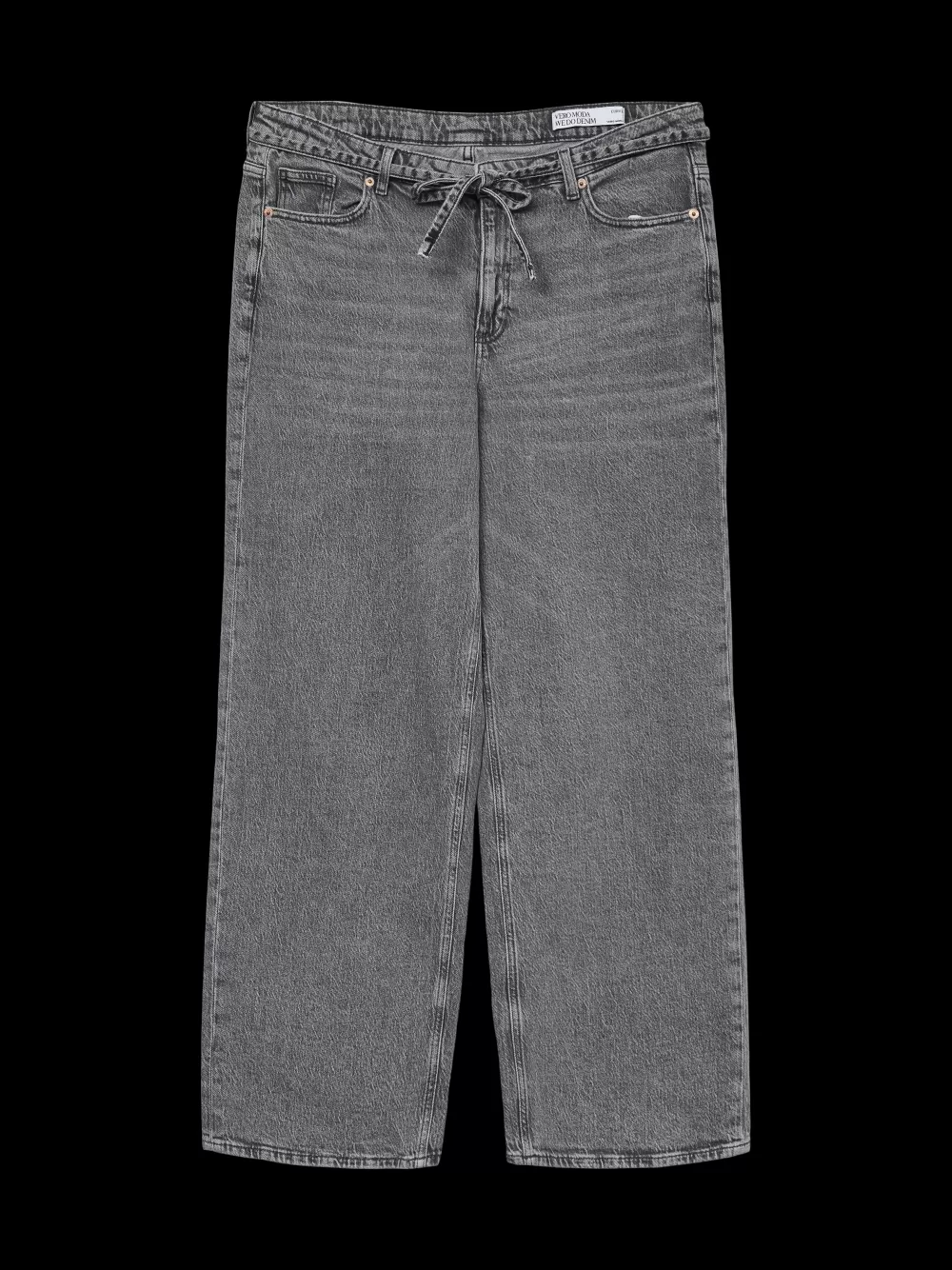 VERO MODA VMCTESSA Korkea vyötärö Wide leg fit Farkut Dark Blue Denim Outlet