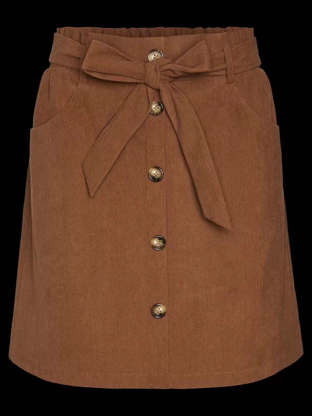 VERO MODA VMCVILJA Korkea vyötärö Lyhyt hame Black Clearance