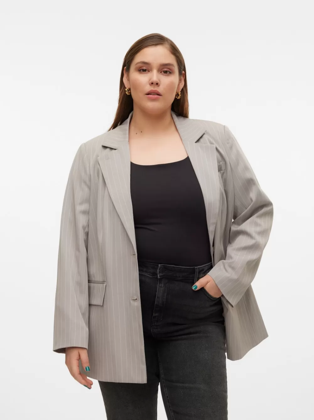 VERO MODA VMCWENDY Bleiserit Mourning Dove Discount