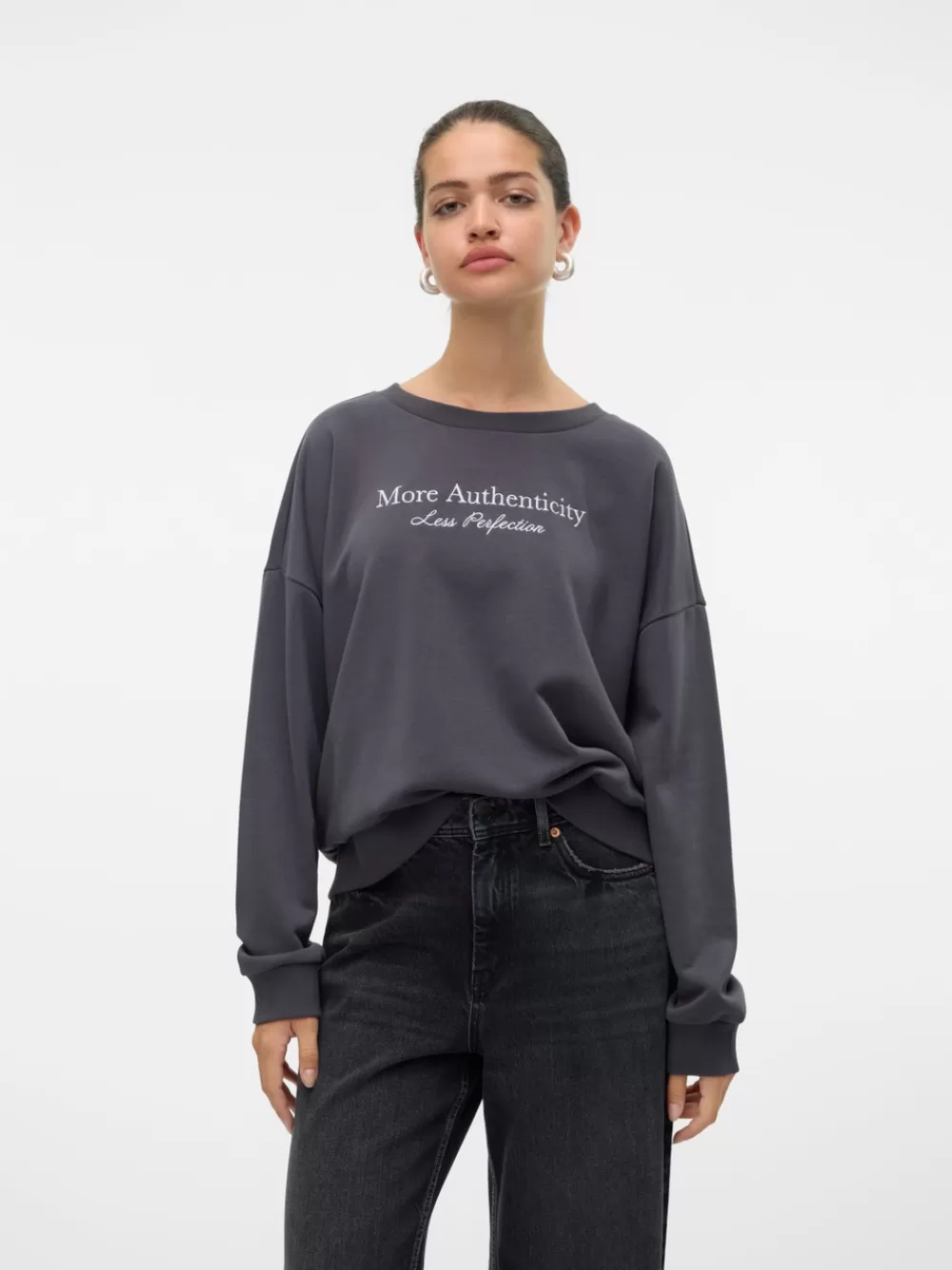 VERO MODA VMCYAN Svetarit Asphalt Hot
