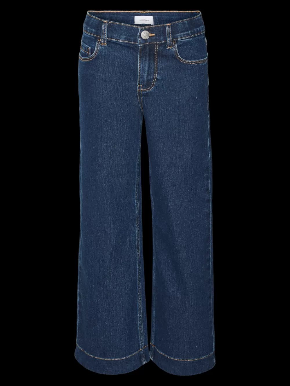 VERO MODA VMDAISY Korkea vyötärö Wide fit Farkut Dark Blue Denim Outlet