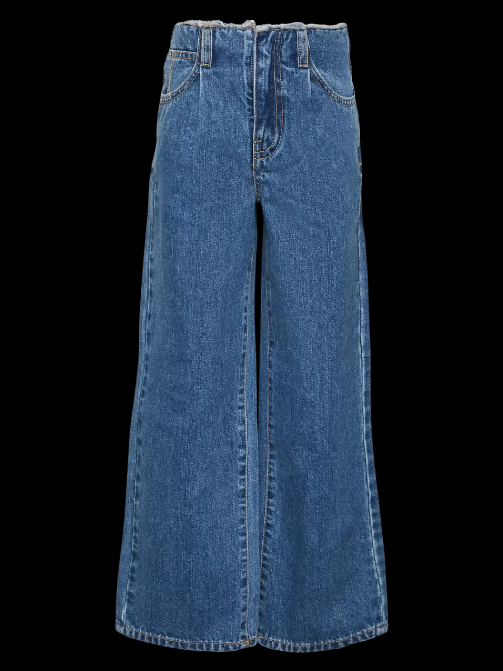 VERO MODA VMDAISY Korkea vyötärö Wide leg fit Farkut Medium Blue Denim Best Sale