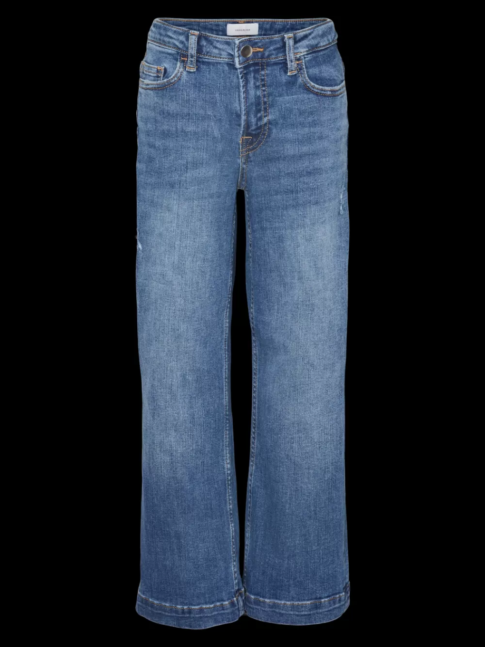 VERO MODA VMDAISY Normaali vyötärö Wide fit Farkut Medium Blue Denim Hot