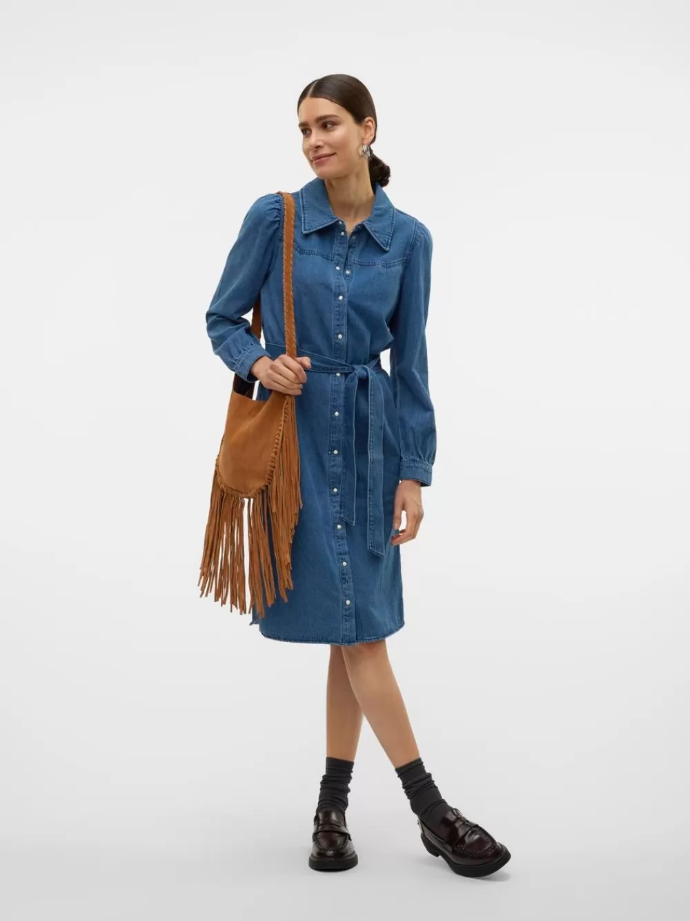 VERO MODA VMDALLAS Farkkupaita Dark Blue Denim Outlet