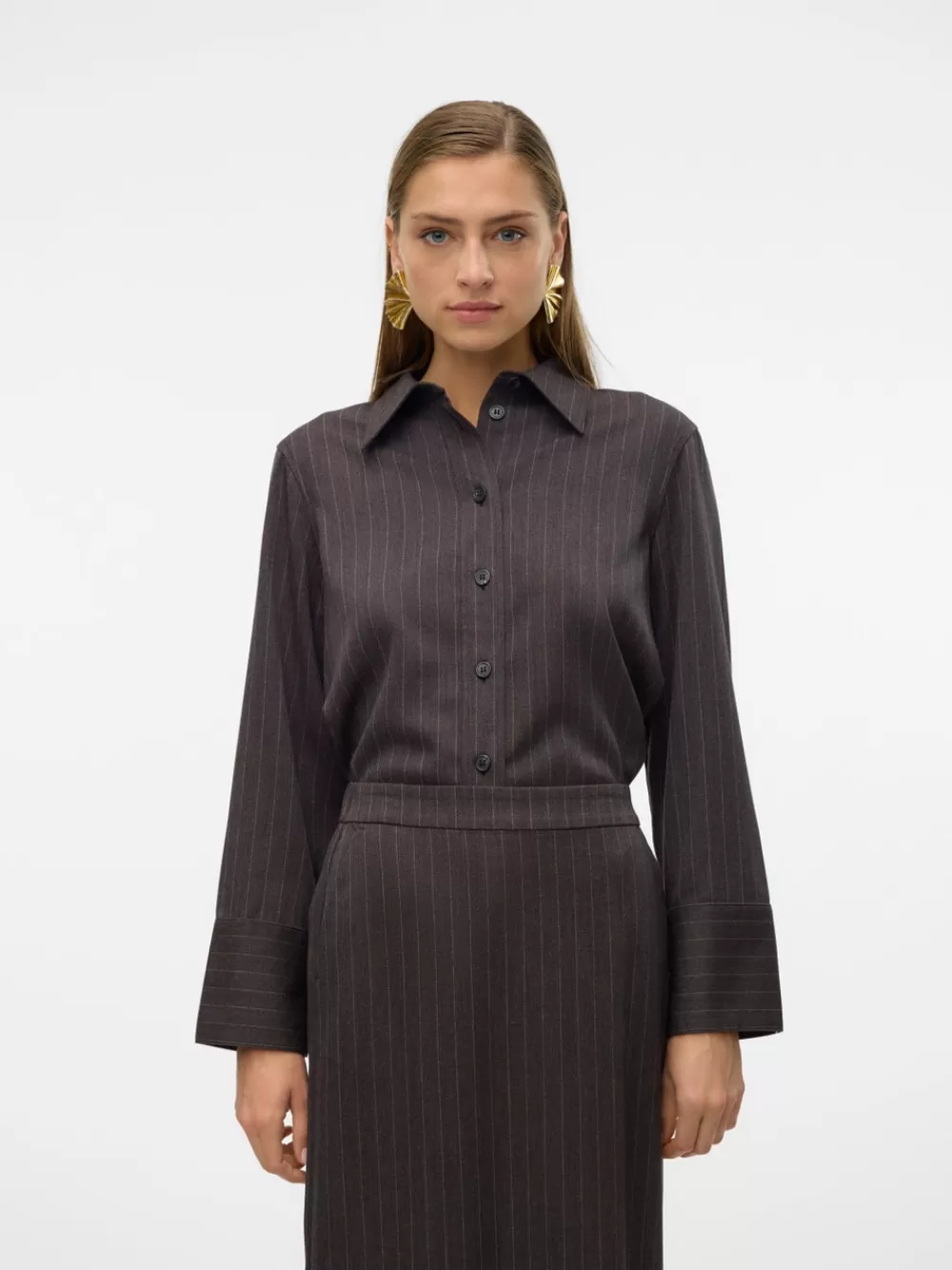 VERO MODA VMDANIA Paidat Dark Grey Melange Hot