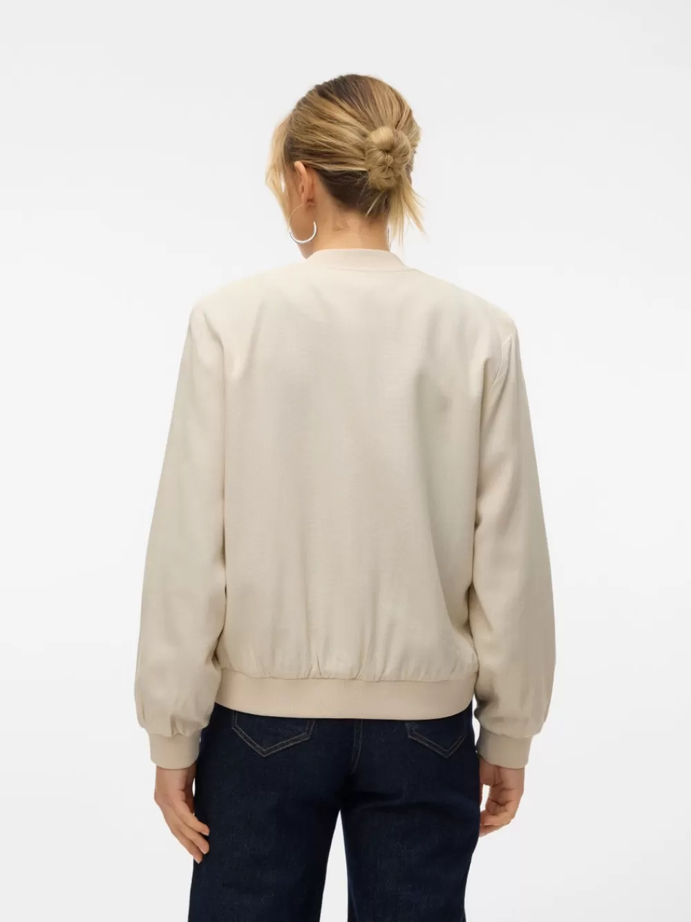 VERO MODA VMDINNA Lämpimät pilottitakit Oatmeal Hot