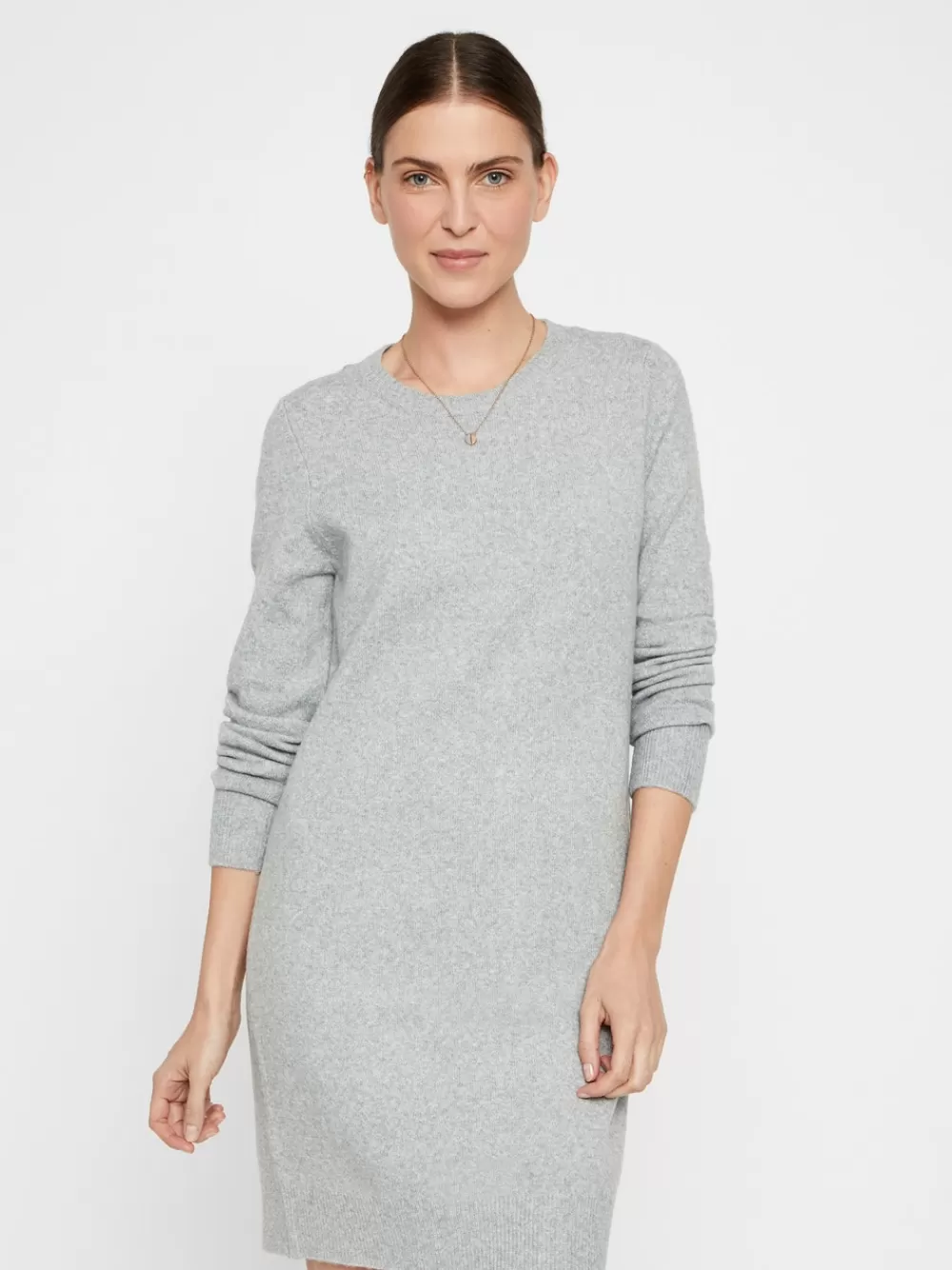 VERO MODA VMDOFFY Lyhyt mekko Light Grey Melange Cheap