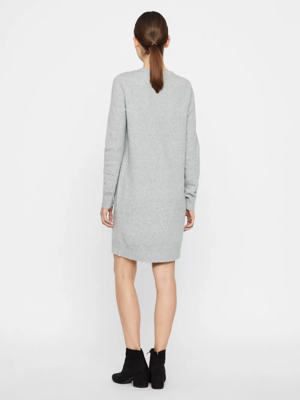 VERO MODA VMDOFFY Lyhyt mekko Light Grey Melange Cheap