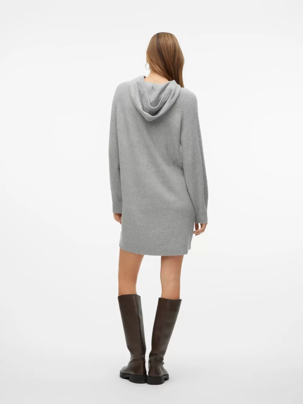 VERO MODA VMDOFFY Lyhyt mekko Light Grey Melange Sale