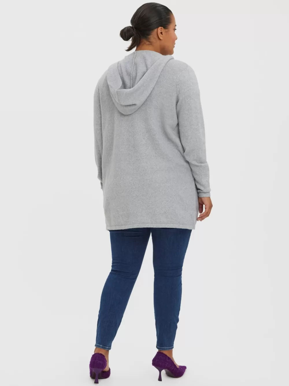 VERO MODA VMDOFFY Neuletakit Light Grey Melange Flash Sale