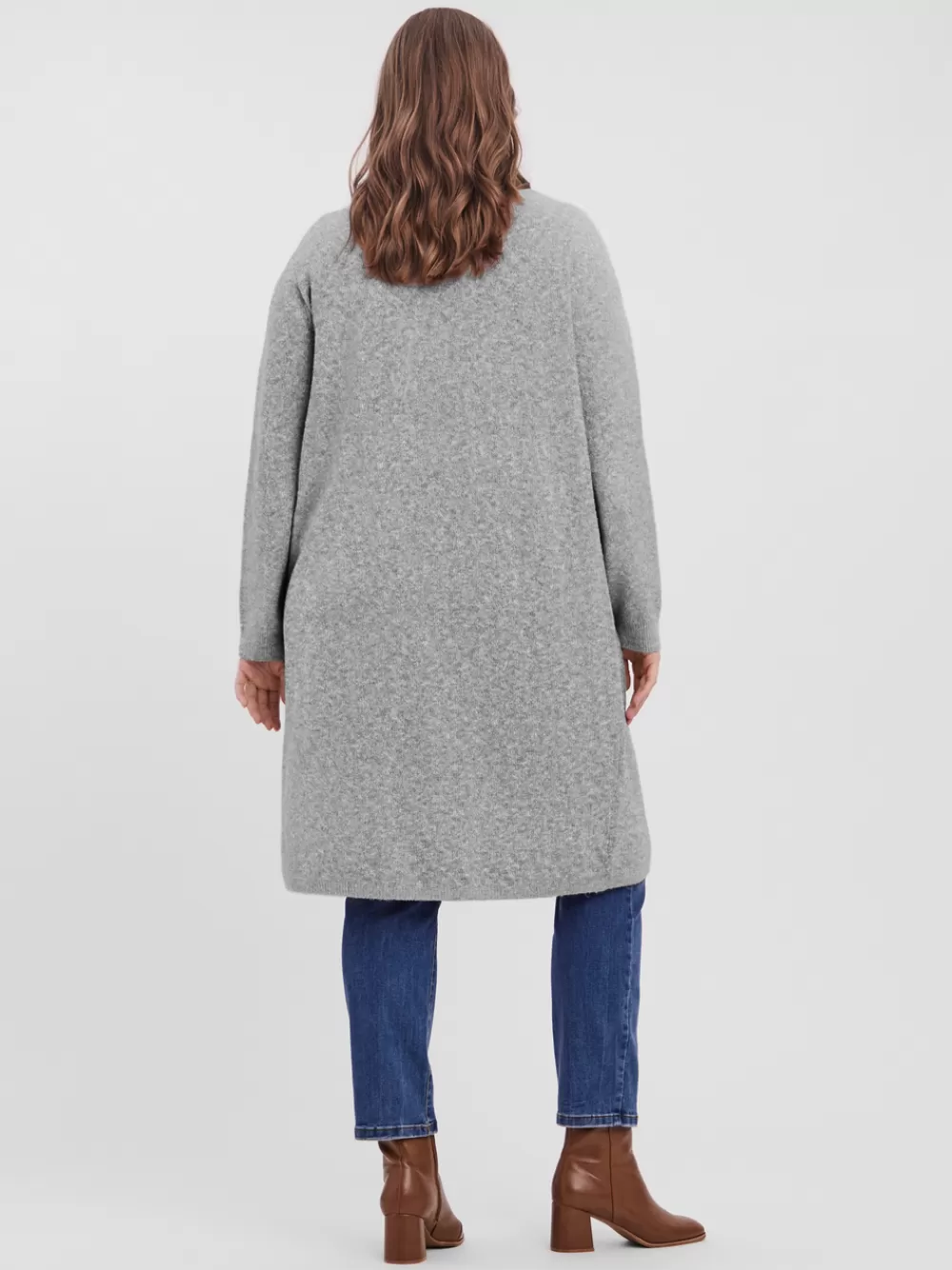 VERO MODA VMDOFFY Neuletakit Light Grey Melange Store