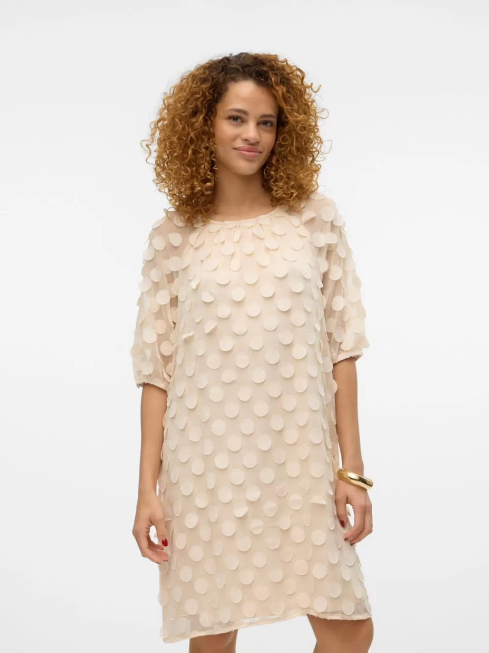 VERO MODA VMDOT Lyhyt mekko Birch Store