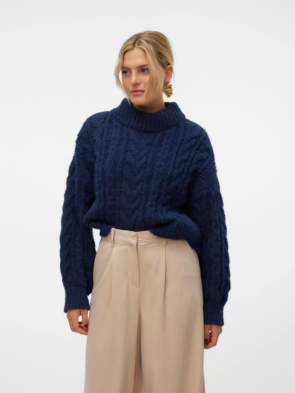 VERO MODA VMDREAM Neulepuserot Navy Blazer Cheap