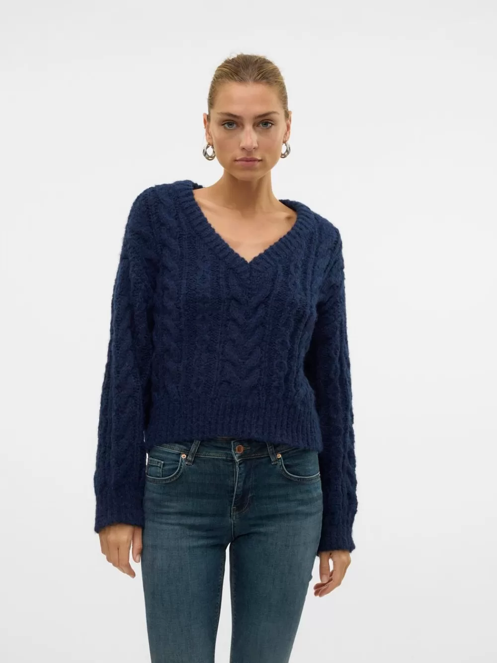 VERO MODA VMDREAM Neulepuserot Navy Blazer Hot