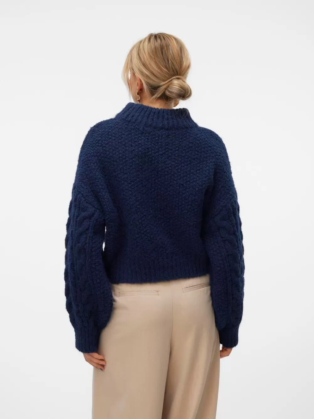 VERO MODA VMDREAM Neulepuserot Navy Blazer Cheap